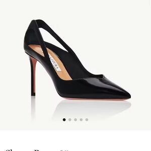 Aquazzura shiva pump 85